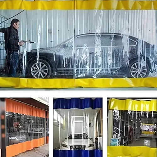 Industrial Car Wash Bay Curtains (10FT WIDE X 10FT HEIGHT)